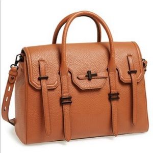 Rebecca Minkoff Jules Satchel Cognac